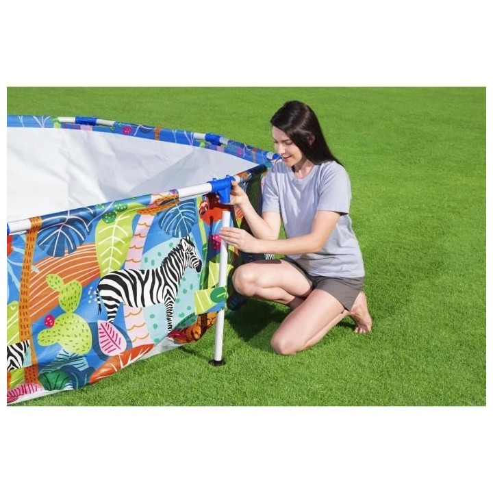 Piscine hors sol tubulaire BESTWAY - Steel Pro™ - 305 x 66 cm - Rond