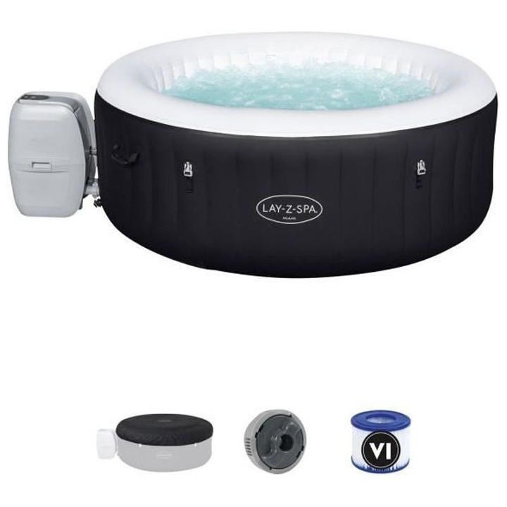 Spa gonflable rond Lay-Z-Spa™ Miami - BESTWAY - 180 x 66 cm - 2 a 4