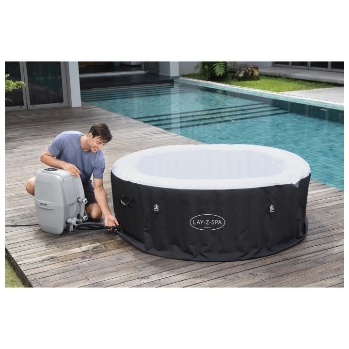 Spa gonflable rond Lay-Z-Spa™ Miami - BESTWAY - 180 x 66 cm - 2 a 4