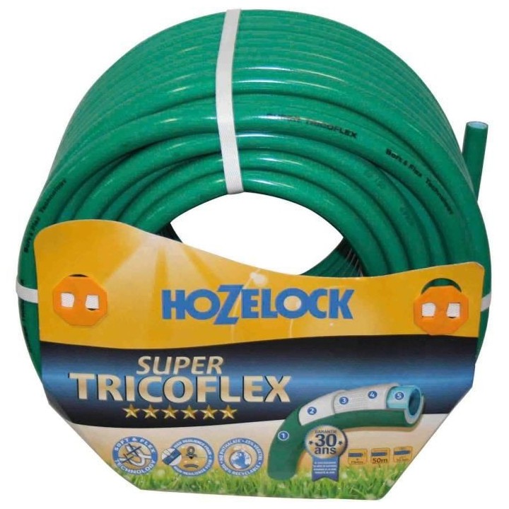 Tuyau d'arrosage HOZELOCK Super Tricoflex Ultimate Ø 15 mm Longueur 5