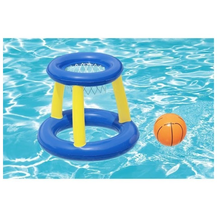 Jeu de piscine Panier de Basket flottant - BESTWAY - 52418 - Ballon, 3
