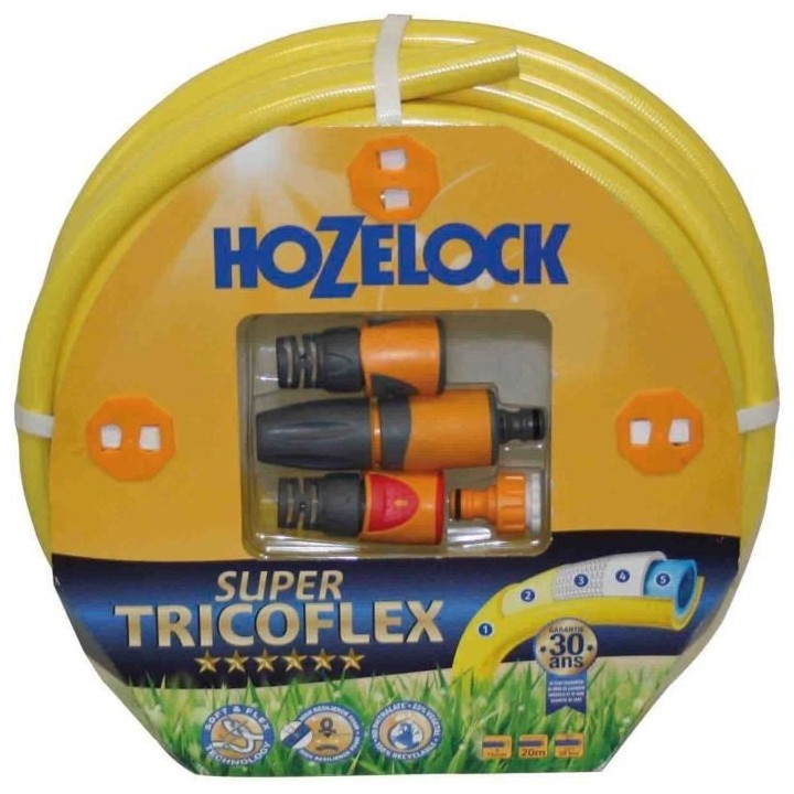 Tuyau d'arrosage HOZELOCK Super Tricoflex Ultimate Ø 15 mm Longueur 2