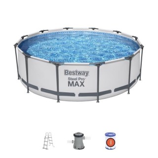 Kit Piscine hors sol tubulaire BESTWAY Steel Pro Max™- 366 x 100 cm