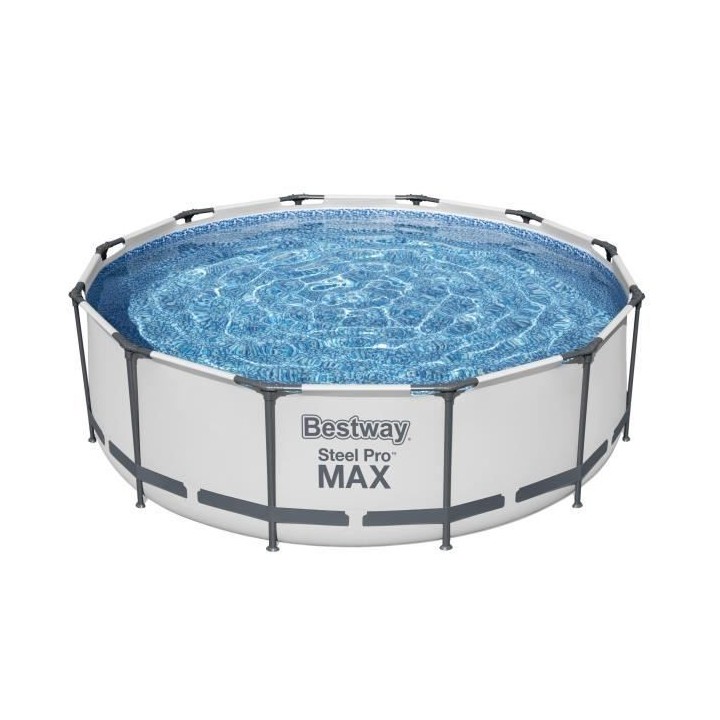 Kit Piscine hors sol tubulaire BESTWAY Steel Pro Max™- 366 x 100 cm