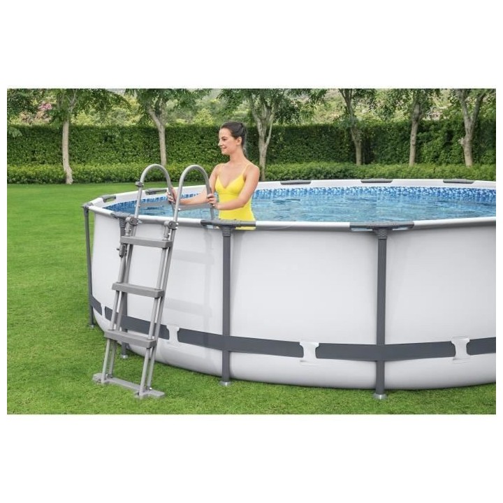 Kit Piscine hors sol tubulaire BESTWAY Steel Pro Max™- 366 x 100 cm