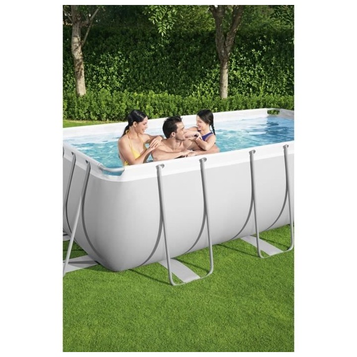 Kit Piscine hors sol tubulaire BESTWAY - Power Steel™ - 404 x 201 x