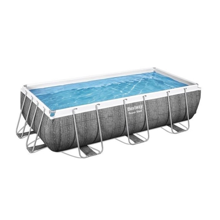 Kit Piscine hors sol tubulaire BESTWAY Power Steel 404 x 201 x 100 cm