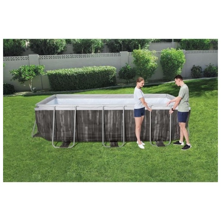 Kit Piscine hors sol tubulaire BESTWAY - Power Steel™ - 404 x 201 x