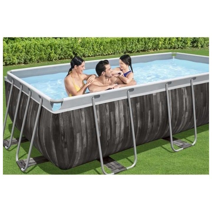 Kit Piscine hors sol tubulaire BESTWAY - Power Steel™ - 404 x 201 x