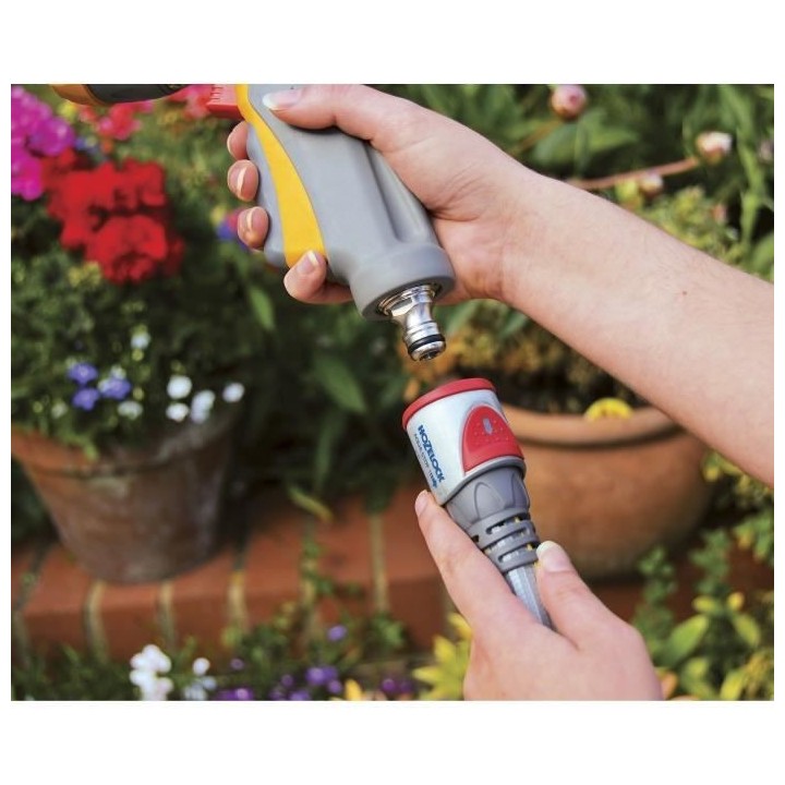 Raccord d'arrosage HOZELOCK Aqua stop Ø 12,5 mm et 15 mm (2035P0000)