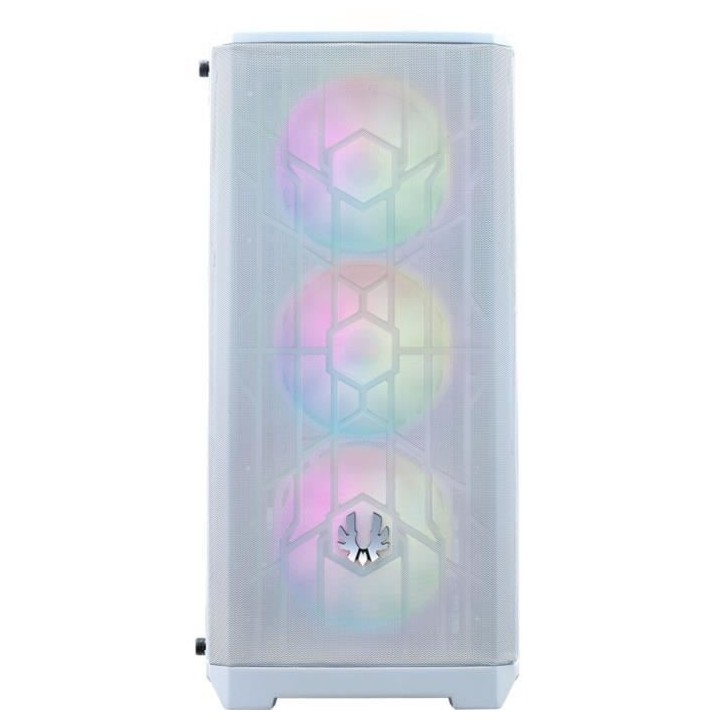 BITFENIX Nova Mesh SE TG 4ARGB (Blanc) - Boitier sans alimentation - M