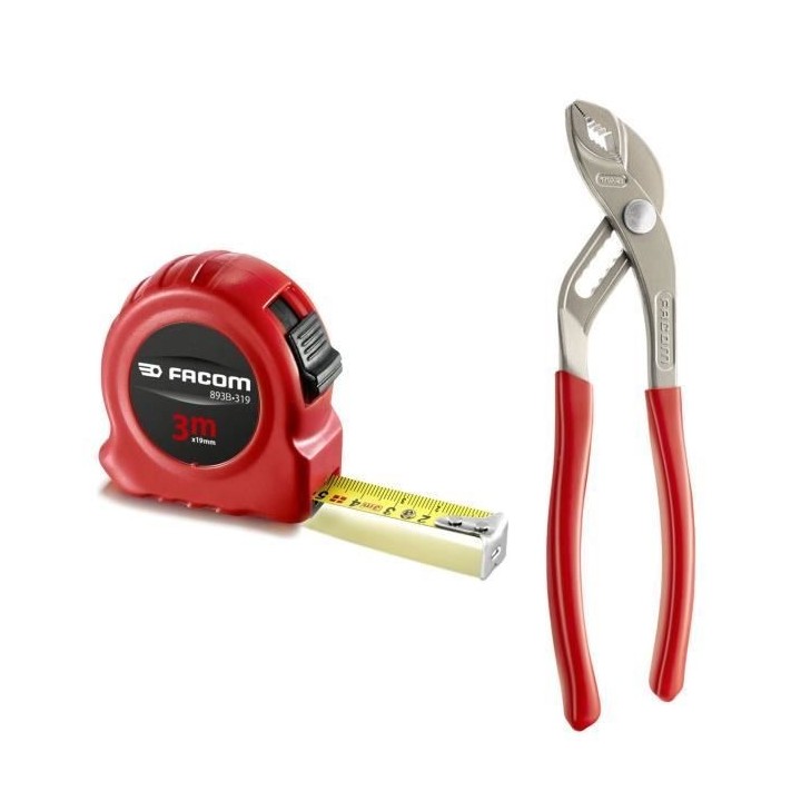 Boite a Outils FACOM - BP.C19NCM1PB - 19 + 16 Outils (Livré avec 5 Tv