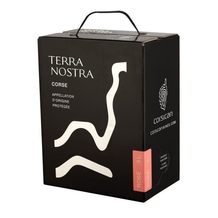 BIB 3L Terra Nostra Corse - Vin rosé de Corse
