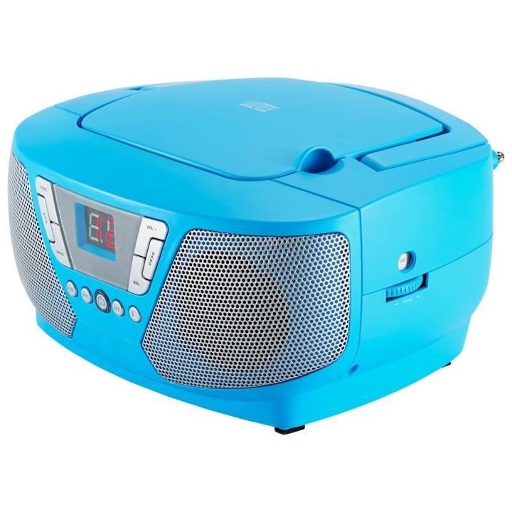 Lecteur Radio CD Portable - BIGBEN INTERACTIVE - CD60BLSTICK - Bleu +