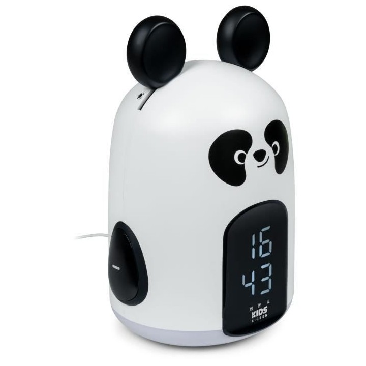 Réveil & Veilleuse Panda - BIGBEN INTERACTIVE - Minuteur - Radio rév