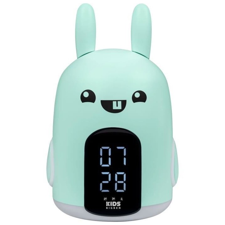 Réveil et Veilleuse Lapin - BIGBEN INTERACTIVE - Baxter - 3 sons orig