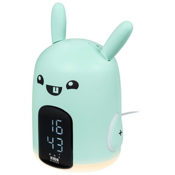 Réveil et Veilleuse Lapin - BIGBEN INTERACTIVE - Baxter - 3 sons orig