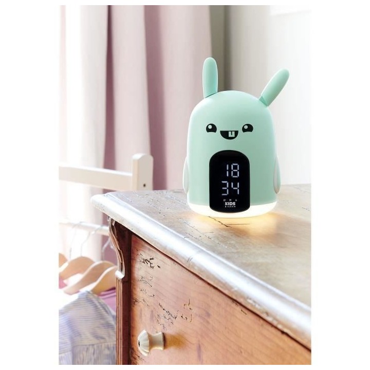 Réveil et Veilleuse Lapin - BIGBEN INTERACTIVE - Baxter - 3 sons orig