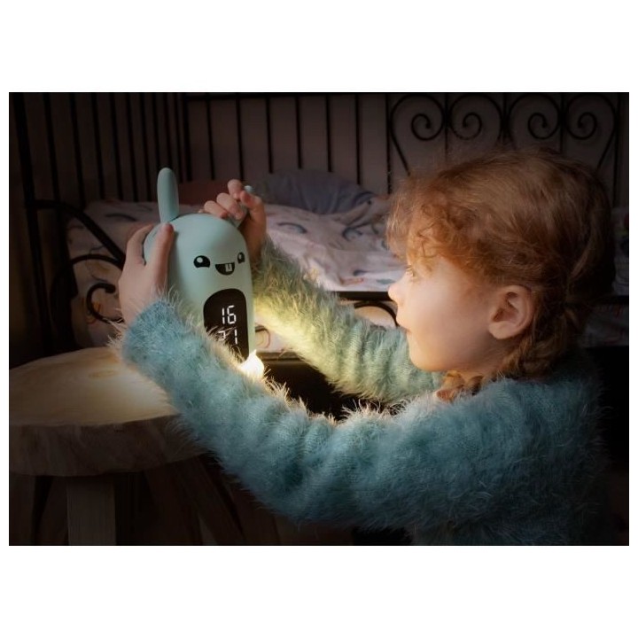 Réveil et Veilleuse Lapin - BIGBEN INTERACTIVE - Baxter - 3 sons orig