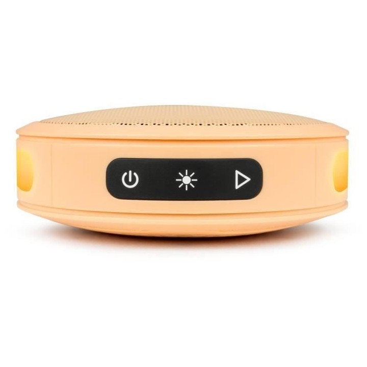 BIGBEN Party - Enceinte Bluetooth ronde avec dragonne et effets lumine