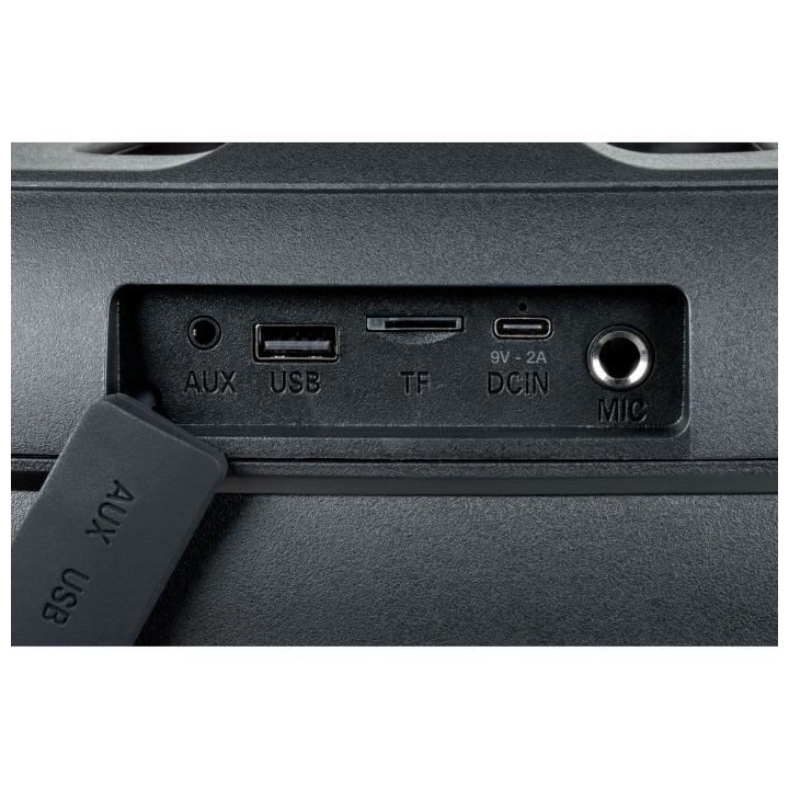 BIGBEN PARTYBTHPMAX - Enceinte lumineuse sans fil - Bluetooth 5.3 - 20