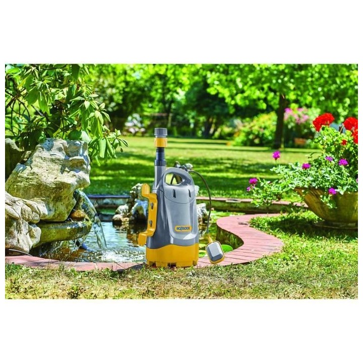 Pompe d'évacuation HOZELOCK Flowmax 7500 3 en 1 350W 7500 L/H (7602 1