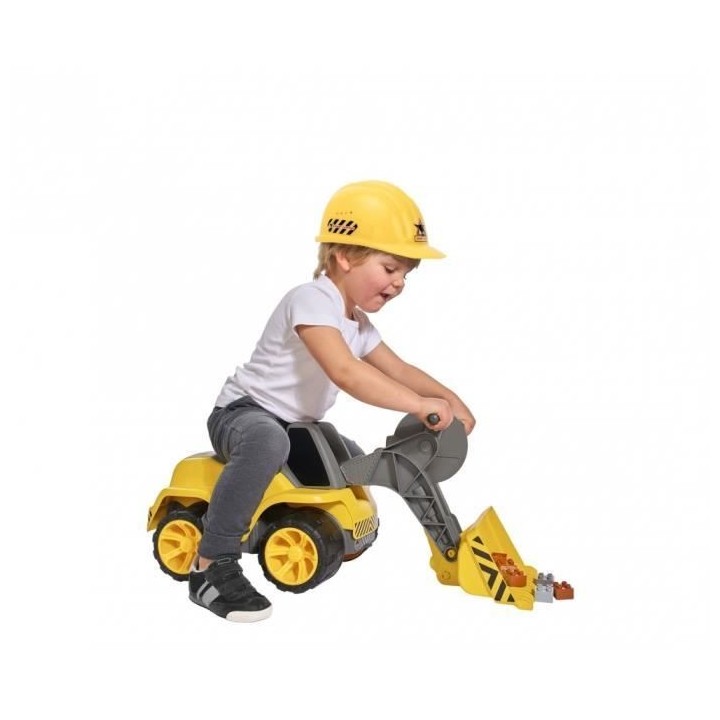 Porteur Big Worker Maxi Pelleteuse - SILVERTORN - Jaune et gris - Pour