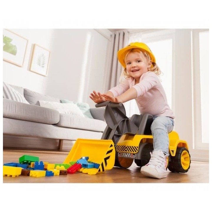 Porteur Big Worker Maxi Pelleteuse - SILVERTORN - Jaune et gris - Pour