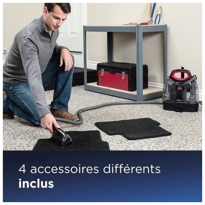 BISSELL MultiClean Spot&Stain 4720M - Nettoyeur Multi-surfaces pour Ta