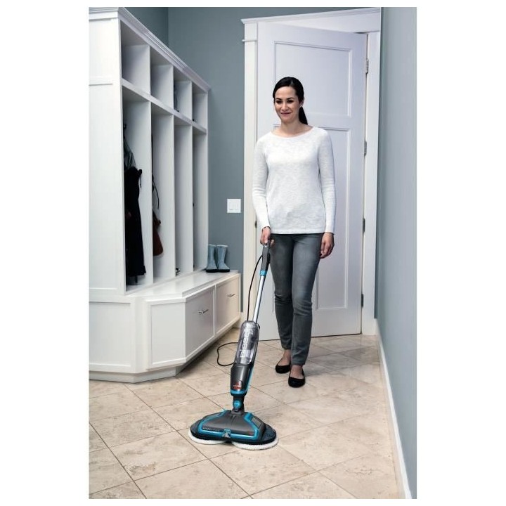 BISSELL SpinWave - Nettoyeur 2 en 1 - Planchers et Carrelages - 2 tamp