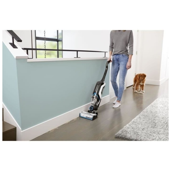 BISSELL Crosswave Cordless MAX 2767N - Aspirateur Laveur sans fil pour