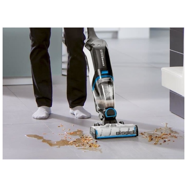 BISSELL Crosswave Cordless MAX 2767N - Aspirateur Laveur sans fil pour