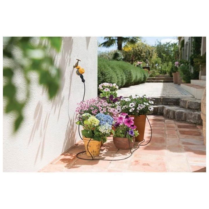 Kit d'arrosage en pot HOZELOCK Tuyau : 15 m Micro irrigation (2802 124