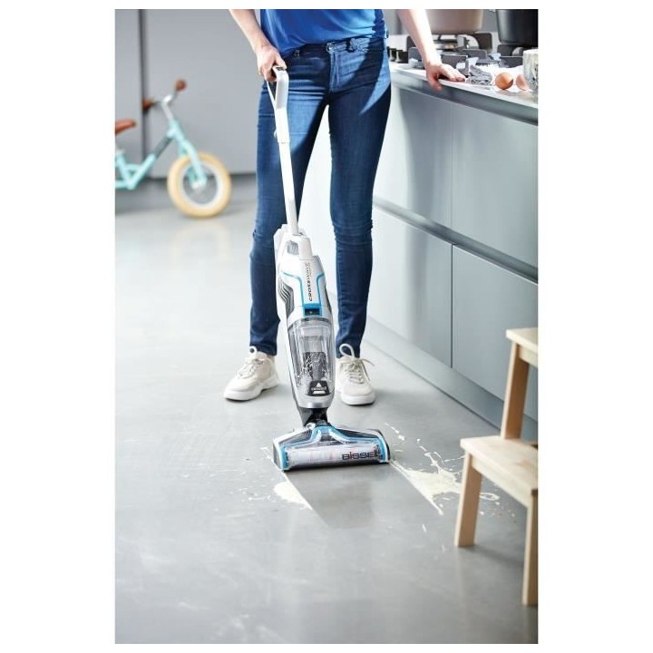 BISSELL Crosswave 2582Q - Aspirateur Multifonction Sans Fil 3 en 1 - A