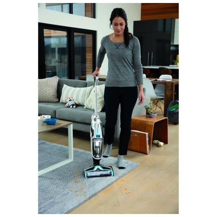 BISSELL Crosswave 2582Q - Aspirateur Multifonction Sans Fil 3 en 1 - A
