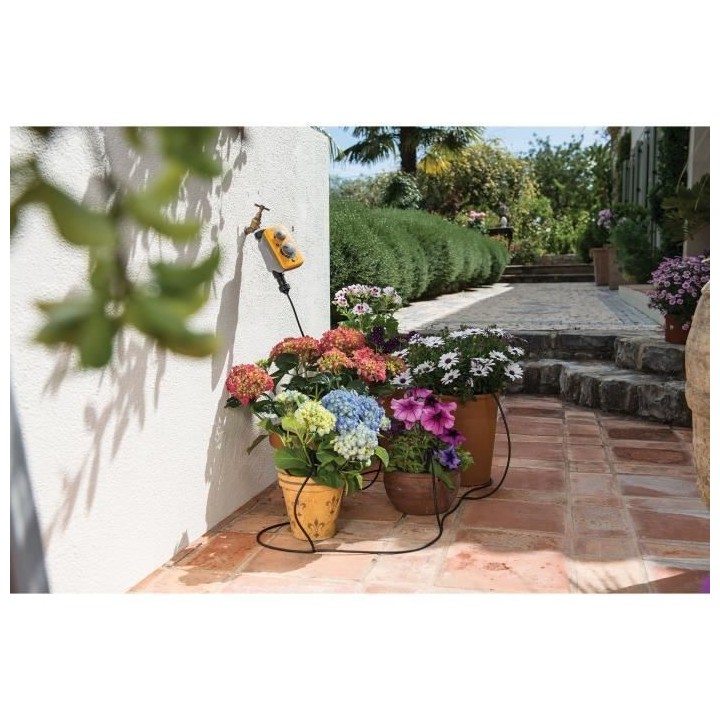 Kit d'arrosage HOZELOCK Micro irrigation 25 pots Tuyau : 15 m Ø 13 mm