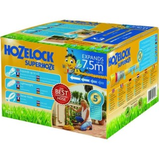 Tuyau d'arrosage HOZELOCK Superhoze Longueur du tuyau : jusqu'a 7,5 m