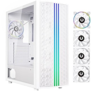 Boitier PC sans alimentation - BITFENIX Saber Mesh (Blanc) - Moyen tou