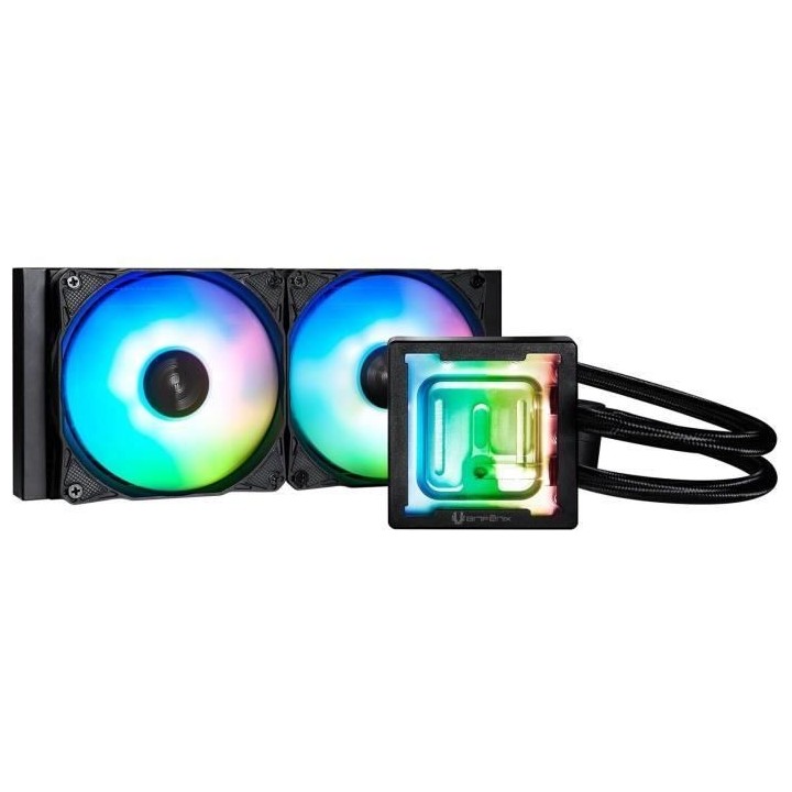 BITFENIX Cube AIO 240 (noir) - Watercooling AIO - 2x120mm