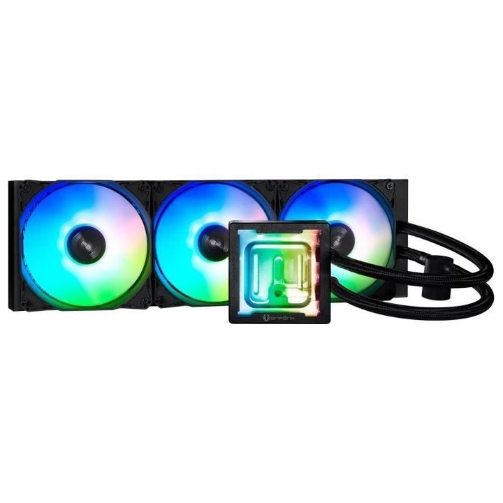 BITFENIX Cube AIO 360 (noir) - Watercooling AIO - 3x120mm