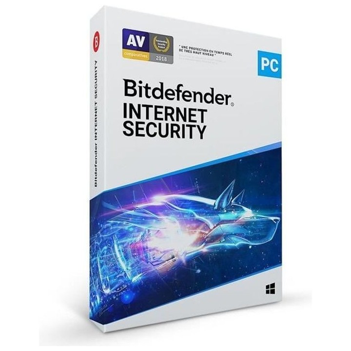 Bitdefender Internet Security 2022 - 5 PC - 2 ans