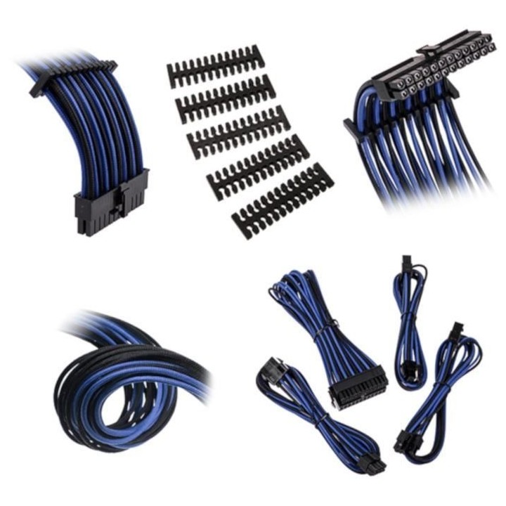 BITFENIX Alchemy 2.0 Extension Cable (Noir Bleu) - Rallonge alimentati