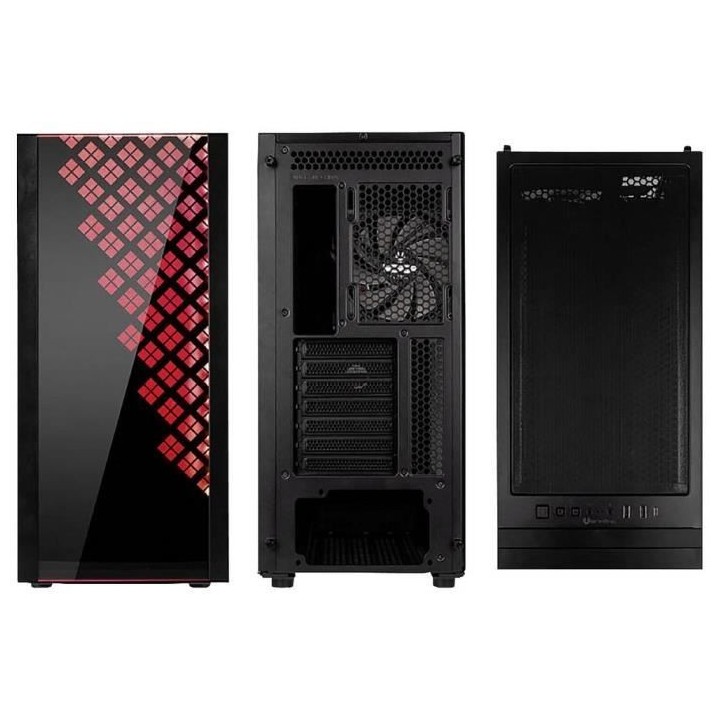 BITFENIX Dawn TG (Noir) - Boitier sans alimentation - Moyen tour - For