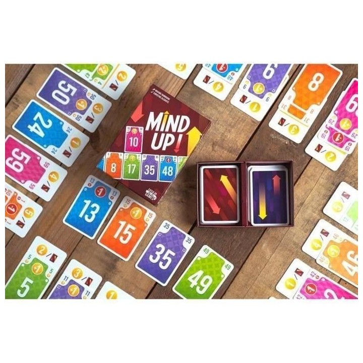 Jeu de cartes Mind Up - BLACKROCK - Pour 3 joueurs ou plus - A partir