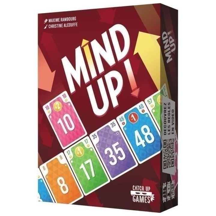 Jeu de cartes Mind Up - BLACKROCK - Pour 3 joueurs ou plus - A partir