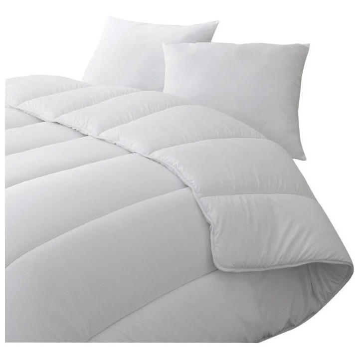 BLANREVE Couette chaude Percale - Anti-acariens - 350g/m² - 200x200cm