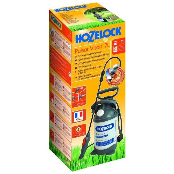 Pulvérisateur d'arrosage HOZELOCK Pulsar Plus Lance aluminium : 30 cm