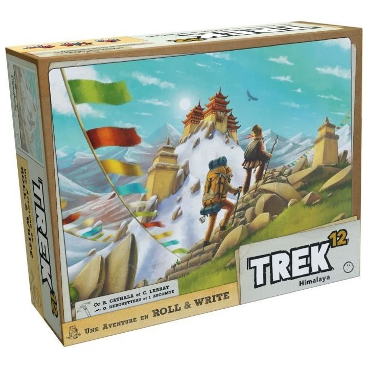 Jeu de société Trek 12 - LUDI'BOIS - Cartographiez les Zones et pose