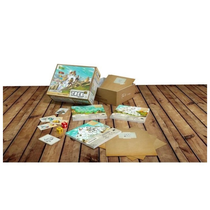 Jeu de société Trek 12 - LUDI'BOIS - Cartographiez les Zones et pose