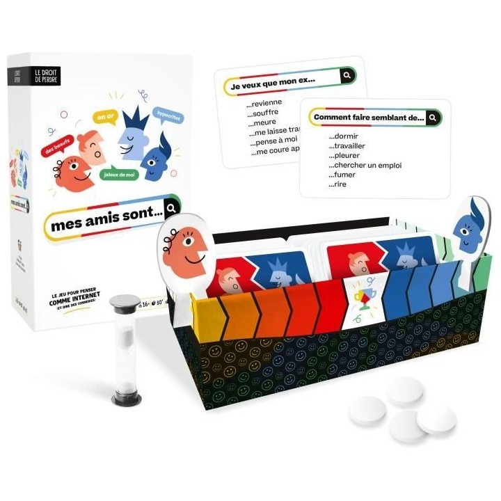 MES AMIS SONT... Jeux de société L'CHIC